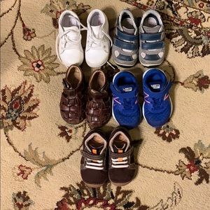Stride Rite (4) & New Balance (1)- Lot size 6.5XW